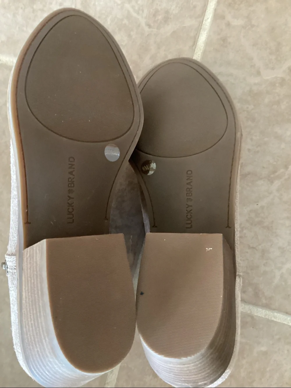 Lucky Brand Fhuna Ankle Booties, new without tags. Women’s Size 9M